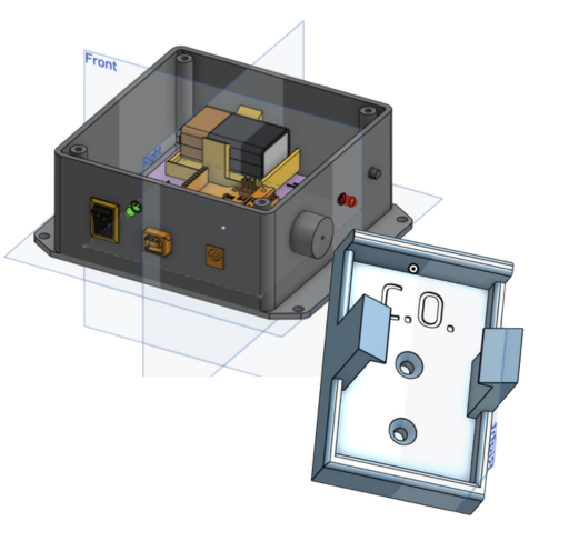 Assembly process and technical drawings