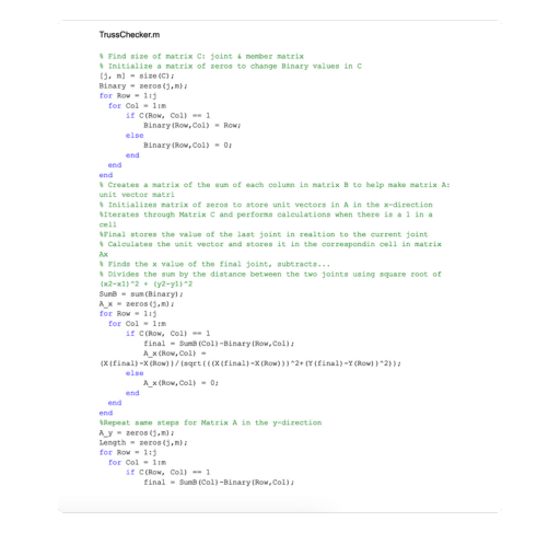 MATLAB code and simulation results
