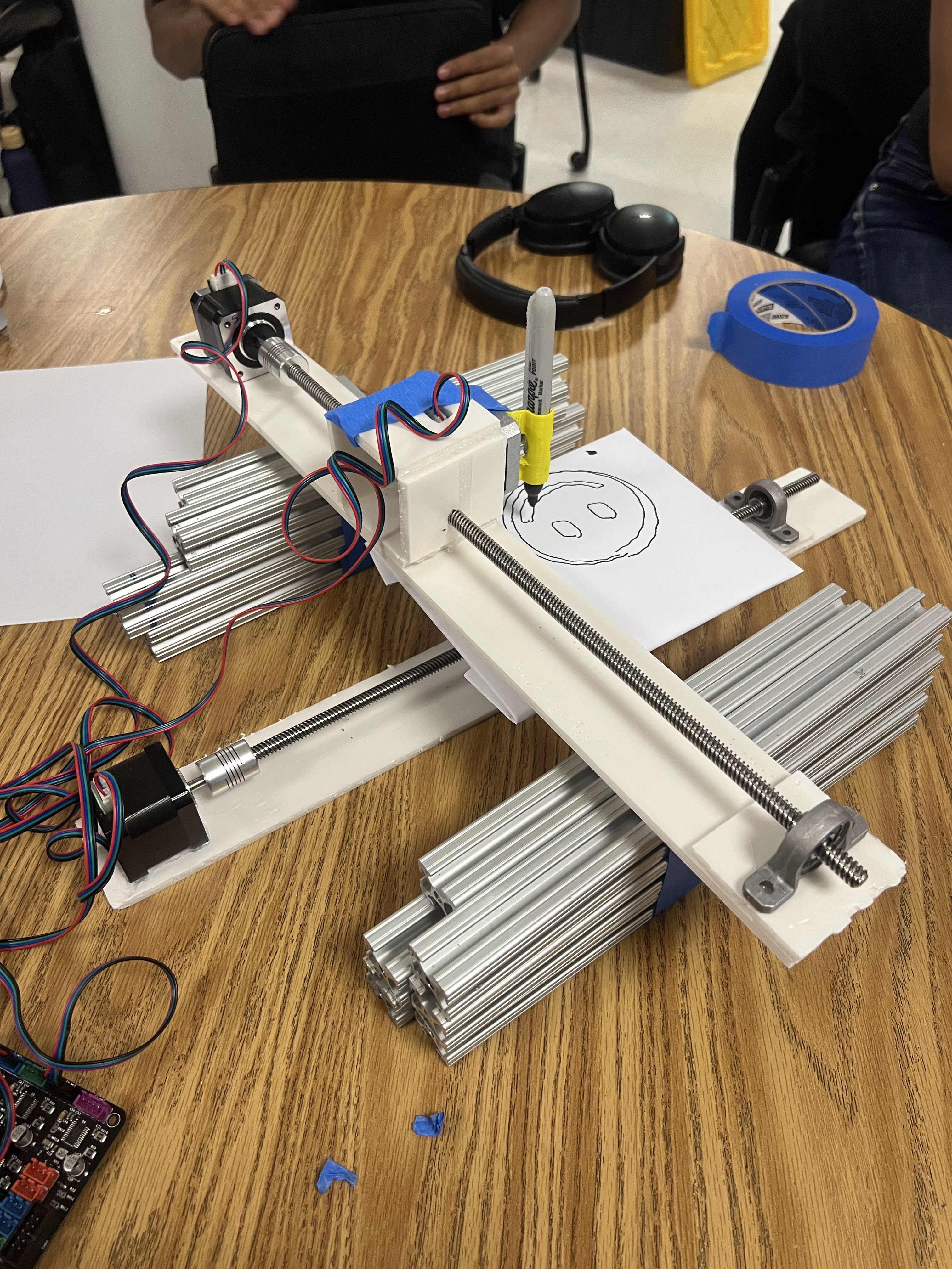 Cartesian maze platform build